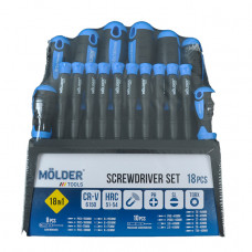 Набір викруток 18од. "Molder" МТ32218