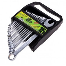 Набір ключів комбінованих (15шт) 6-22мм "Alloid" (НК-2061-15) пластик (загартовані) (10шт/уп)