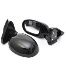Дзеркало бічне 01/03/06 Чорне на шарнірі куточок ЗБ 3252B (10шт/уп)