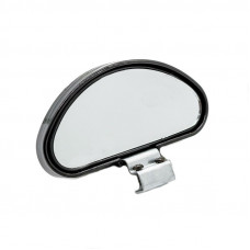 Дзеркало зовнішнє додаткове півмісяць 115х55мм Чорне ELEGANT EL 130500