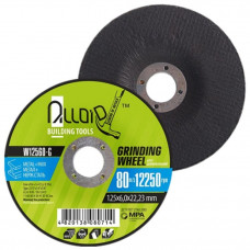 Круг шліфувальний 125х6, 0х22, 23mm тип27 /зерно60 по металу "Alloid"12560 G