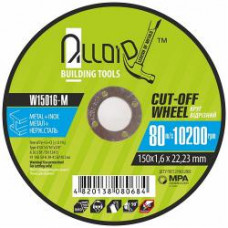 Круг відрізний 150х1,6х22,2 по металу "Vitol" (10) W15016-M