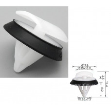 Кліпси C3983 молдингу/крило Volkswagen.Audi.Skoda WHT008801 ( уп. 100 шт.)