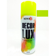 Фарба флуоресцентна 450ml "Nowax" жовта NX48045 (12шт/уп)