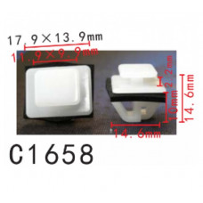 Кліпси C1658 молдингу HYUNDAI (8775835010*) ( уп. 100 шт.)