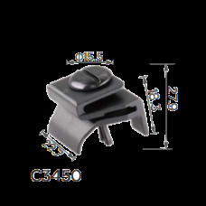 Скоби C3450 підкрилок Toyota скоба із закруткою 12768 ( уп. 100 шт.)