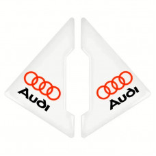 Плівка захисна для дверних КУТІВ Audi силіконова прозора (4шт)