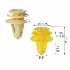 Кліпси C1345 Citroen Hyundai Lexus Scion Toyota 4133J100031 ( уп. 100 шт)