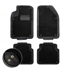 Килимки зима/літо "Black" - 4шт - "Elegant" 215013 - на заклепках (4шт/ящ)