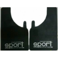Бризковики великі чорні - 2шт - "Master Sport" - 450х280 - м'які (10шт/уп)