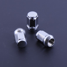 Гайка 14х1,5х35 хром конус закр. з виступ. ключ 19 (10 шт) (пакет) F 317