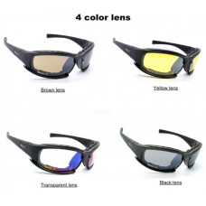 Окуляри антивідблискові Daisy X7 Черные с чехлом