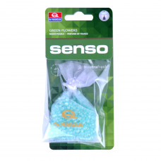 Освіжувач гель гранули 20gr - "Senso" - Magic - Green Flowers (Зелені Квіти) (15шт/уп)
