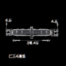 З'єднувач C3408 для трубок d5.6 ( уп. 100 шт.)