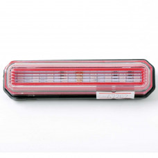 Габарит - червоний - 85х20мм - 12/24V Led 9 діодів - "Thoc Auto" ТН-952 (1шт)