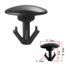 Кліпси C1145 ущільнювача NISSAN, SUZUKI, FORD (BP4K58762, BP4K-58-762, 10700) (уп. 100шт.)