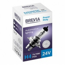 Лампа 24V H4 75/70W Power Duty "Brevia" (1шт) (24040PDC) (10шт/уп)
