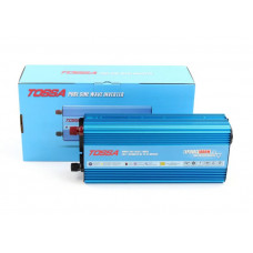 Перетворювач 12V -220V/1000W Чистий синус+1USB +1Розетка "Tossa" TAP1000S