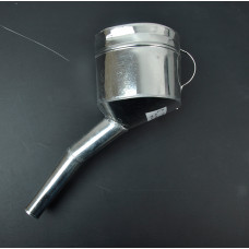 Лійка металева Бензин крива широкий носик (Нива/УАЗ/02-04/Mers-709) (20/40 ящ.) Б-4 Ходова