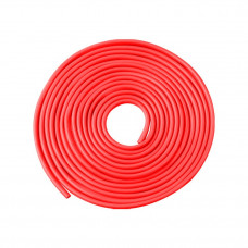 Молдинг на кромку дверей без основи Червоний 5м (6*5мм)