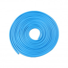 Молдинг на кромку дверей без основи Синій 5м (6*5мм)