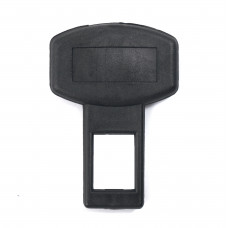 Заглушка ременя безпеки пластик №1 чорна без упаковки (1шт/уп.)