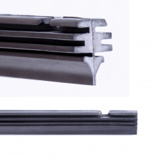 Резинки на безкаркасний двірник 600мм 24 "Alca" профіль"BOSCH" Flat (з Замком) (2шт) 121240