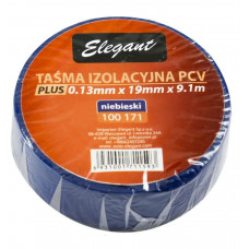 Ізолента PVC 20m синя "ELEGANT" 100181 підвищ.якості (уп.10шт)