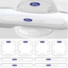 Плівка захисна для дверних ручок Ford силіконова прозора (8шт)