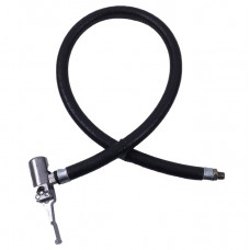 Шланг для насосів з наконечником 60см Д=1,2см чорний гумовий (м.Біла Церква)