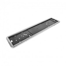 Рамка номера (1шт) нержавіюча сталь "Elegant "100 585 ( Аналог VITOL/Milex"40шт/ящ)