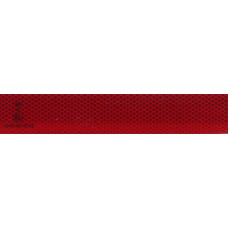 Стрічка світло-відбивна - червона - 5х50м - (соти) - (E1-104 R-00821) Туреччина (1бхт/50м)