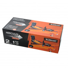 Домкрат гідравлічний підкатний 2т 135-335 мм картон 8,2 кг "EL" 350 004