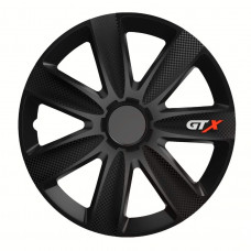 Ковпаки Elegant "GTX carbon BLACK " 16" (4 шт./уп)