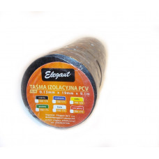 Ізолента PVC 10m чорна "ELEGANT" 100170 підвищ.якості (уп.10шт)