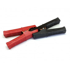 Затискачі для клеми АКБ (крокодили) (+/-)100А (д.100мм/ш.15мм/т.0,45мм) повна ізоляція (MС-151)