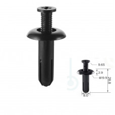 Кліпси C0080 розпірні (OEM MR138807, 11052) (уп.100шт)