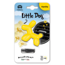 Освіжувач на обдув "Little Dog" Ваніль (VANILLA Yellow) ED0101
