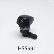 Форсунка на капот "засувка" 1-струменева/універсальна/кутова (Toyota) "Туреччина" HS-5991