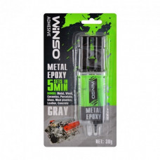 Клей епоксидний 30g Сірий Metal Epoxy 300 500 "Winso" (12шт/ящ)