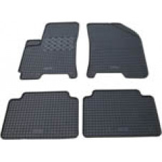 Килимки гумові (4шт) чорні "Variant" (клітина) "РТІ"