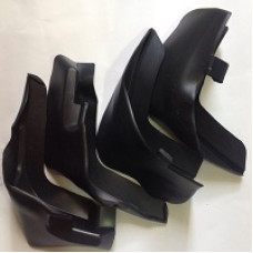 Бризговики модельні. LANOS гума (штатний) Задній Лівий