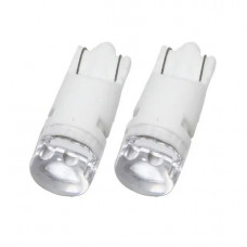 Світлодіод 12V Т10 Білий SMD 2-2835 Прозора Кераміка +120Lm (№26)