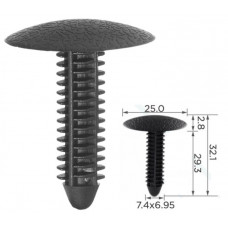 Кліпси C0300 обшивки Ford E9SB6302354ACW (уп.100шт)