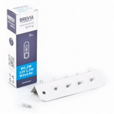 Лампа 12V (бесцок.) W1,2W "Brevia" (12325C) (уп.10шт)