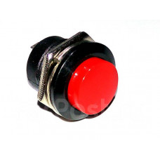 Вимикач кнопковий (пускач червоний) гвинт латунний RH-020