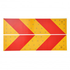 Табличка світло-відбивна 14х56см "Негабаритний вантаж" (2шт) - Коса клеющая стірчка Соти - 2сорт E37