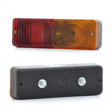 Задній ліхтар Прямокутний 12/24V (195*65*52мм) Бундес причіп Україна (1шт)
