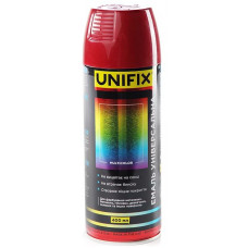Фарба червона насичена (оксид) 400ml "Unifix" RAL3009 (951019) (12шт/уп)