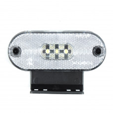 Габарит - білий - 110х40мм - 12/24V Led 3 діода - "FR-181" - К-471 (2шт)